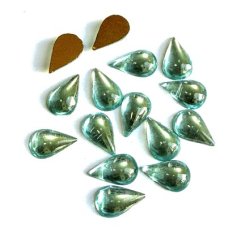 画像1: Lt.Aqua FB Drop 10*6mm (10個入り)