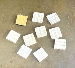 画像1: Crystal FB Square 5.8mm (10個入り）