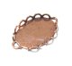 2ring Antique Copper Lacy Oval 18*13mm