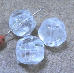 画像1: English Cut Crystal Bead 10mm