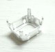 Silver Plated Sew on Setting Octagon10*8mm(OB)