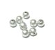 Satin Finished Siver Beads 3.5mm(10個入り）