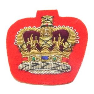 画像: イギリス　Crown Emblem (Red) 47*50m