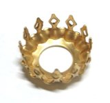 画像: Brass Crown Setting for 15.75mm