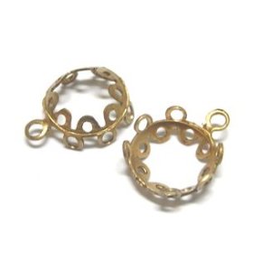 画像: Brass Lacy Round Setting for 9mm