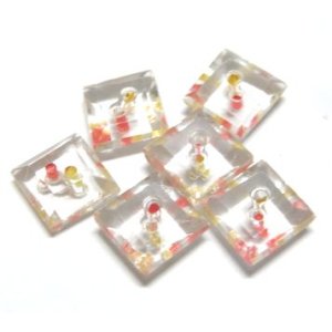 画像: Square Sew on Beads