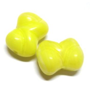 画像: Yellow Bow Tie Beads