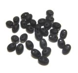 画像: Matte Black Twin Hole Seed Beads(40個入り）