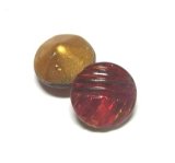 画像: Ruby/Topaz Geometric Strip Stone（2個入り）