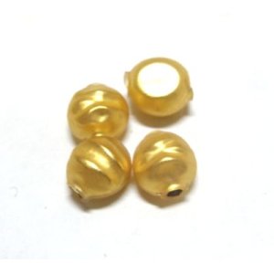 画像: Gold Round Souffle 5mm （2個入り）