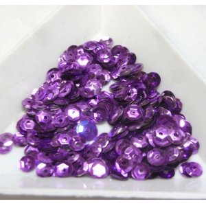 画像: Metal Purple Round Sequins