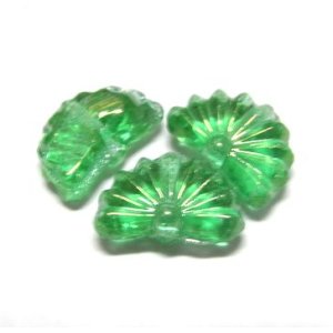 画像: Green AB Fan Beads