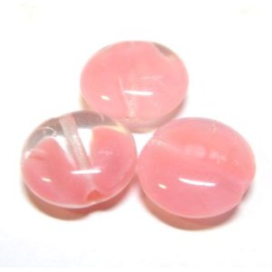 画像: Rose Givre Tablet Beads 10mm