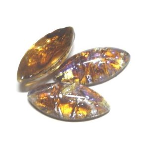 画像: Topaz Opal Navette 15*7mm