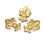 画像: Fleur-de-lis Parts(2個入り）