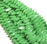 画像: Lt. Green Navette 2hole Beads(5個入り）