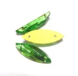 画像: Peridot Navette Sew on Beads 14*5mm