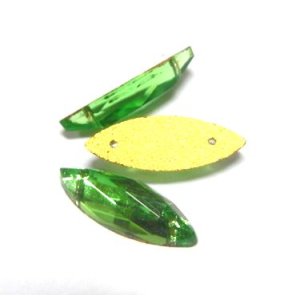 画像: Peridot Navette Sew on Beads 14*5mm