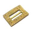 画像2: Antique Brass & Cut Steel Buckle 26*18mm