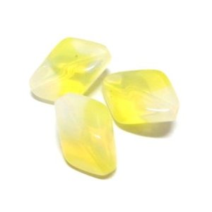 画像: Yellow Sabrina Beads 19*10mm