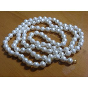 画像: Ivory Pearl Strand 6mm 75cm