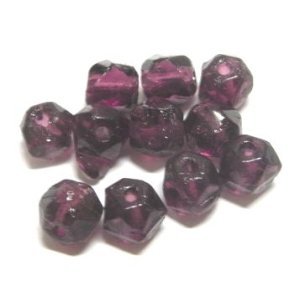 画像: Purple English Cut 6mm (5個入り）