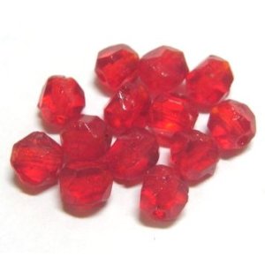 画像: Regal Red English Cut 4mm (5個入り）