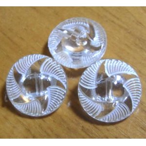 画像: Antique Clear Star Button 13mm