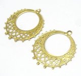 画像: Round Dangles 28*25mm