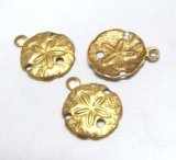 画像: Flower Round Charm 15*9.5mm