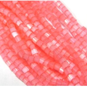 画像: Pink Satin 2 Cut Beads