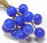 画像: Spot Blue Wire Beads 7mm