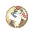 画像1: Cat Button 38mm