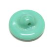 画像2: Green Cat Glass Button 18mm