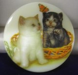 画像: Cat Glass Button 42mm