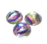 画像: Rose Cut Iris Glass FB Stone 9mm