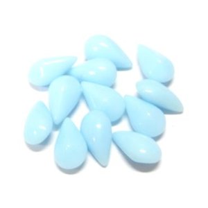 画像: Light Blue Drop 10*6mm(10個入り）