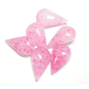 画像: Pink Spot Drop 13*8mm(5個入り）