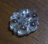 画像: Clear Flower Beads 27mm