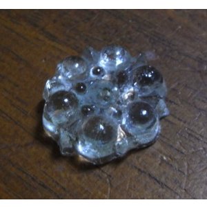 画像: Clear Flower Beads 27mm