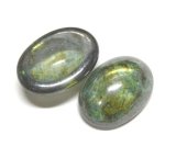 画像: Green Luster FB Oval 18*13mm 