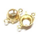 画像: 2ring Brass Round Setting(OB) for 39ss 