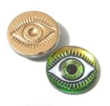 画像: Sahara Eye Round FB Stone 18mm