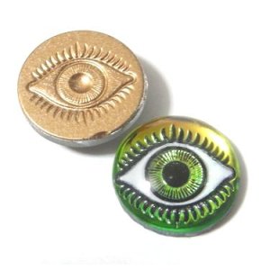 画像: Sahara Eye Round FB Stone 18mm