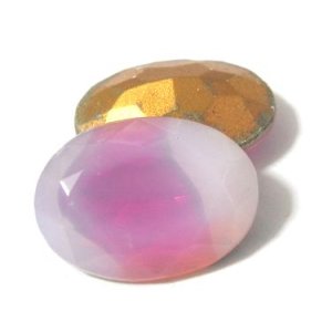 画像: Red Sabrina Oval 18*13mm