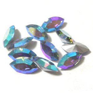 画像: Art.300 Aquamarine AB 10*5mm (5個入り)