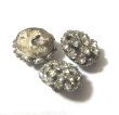 画像2: Vintage Rhinestone Button 12.5mm&13mm