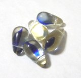 画像: Jonquil and Blue Drop 12*6mm(2個入り）