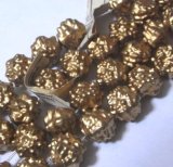 画像: Gold Nugget Beads 11mm (2個入り）