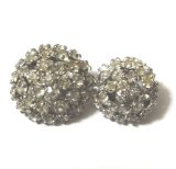 画像: Vintage Rhinestone Button 14mm&16mm